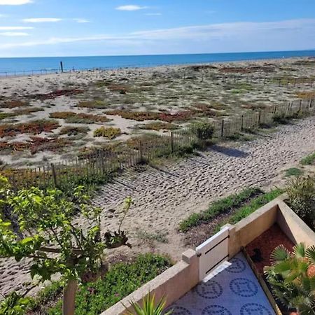 Villa Face A La Mer Sur Le Sable 8 Clim A L'Etage Le Barcarès Екстериор снимка