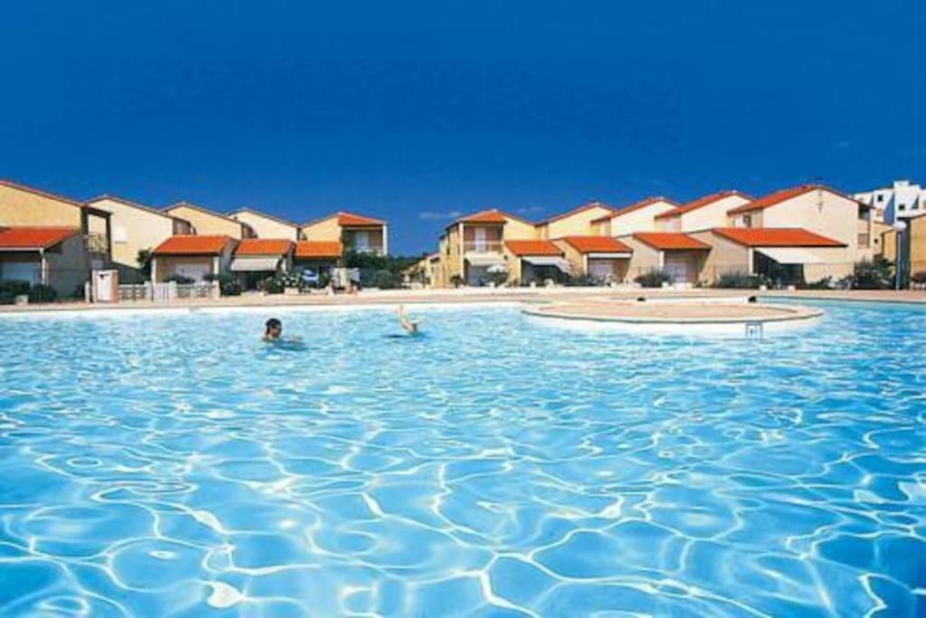Villa Face A La Mer Sur Le Sable 8 Clim A L'Etage Le Barcarès Екстериор снимка